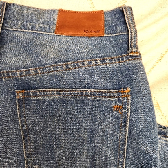 Madewell The Perfect Vintage Jean Size 27 Distressed Medium Wash Straight Leg - Picture 8 of 11